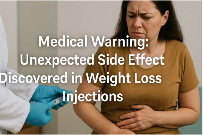 Medical Warning: Unexpected Side Effect Discovered in Weight Loss Injections